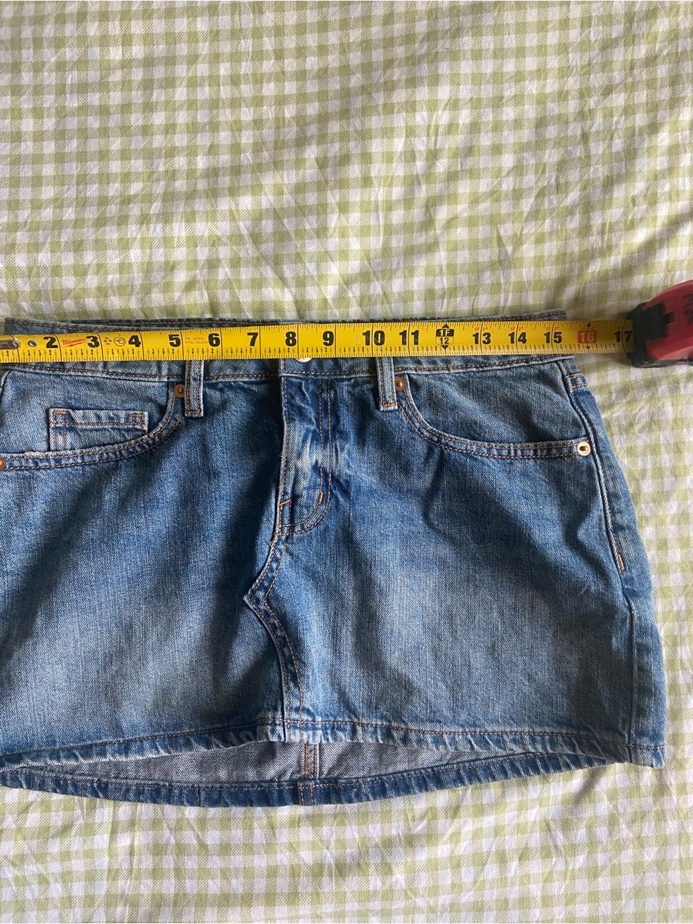 wild fable Blue Denim Mini Skirt 6 - Picture 4 of 6
